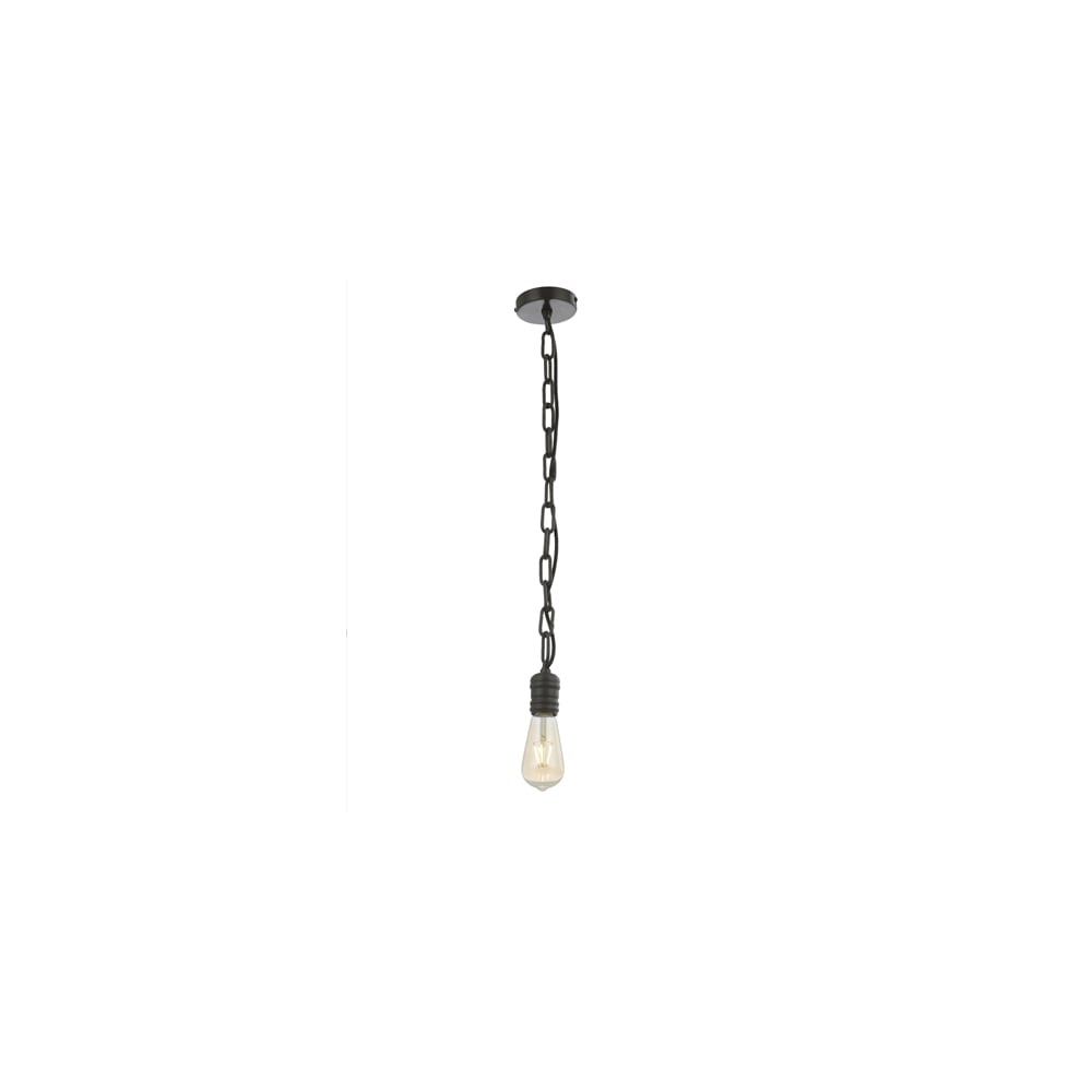 Franklite F2365/1 1 Light Pendant Antique Iron (SD)