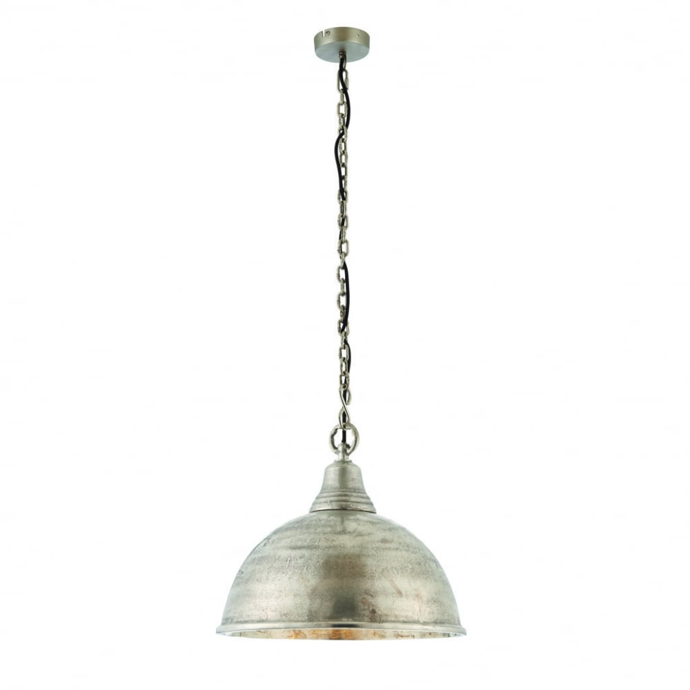 Endon 73133 Nesta Pendant Light Antique Silver (SD)