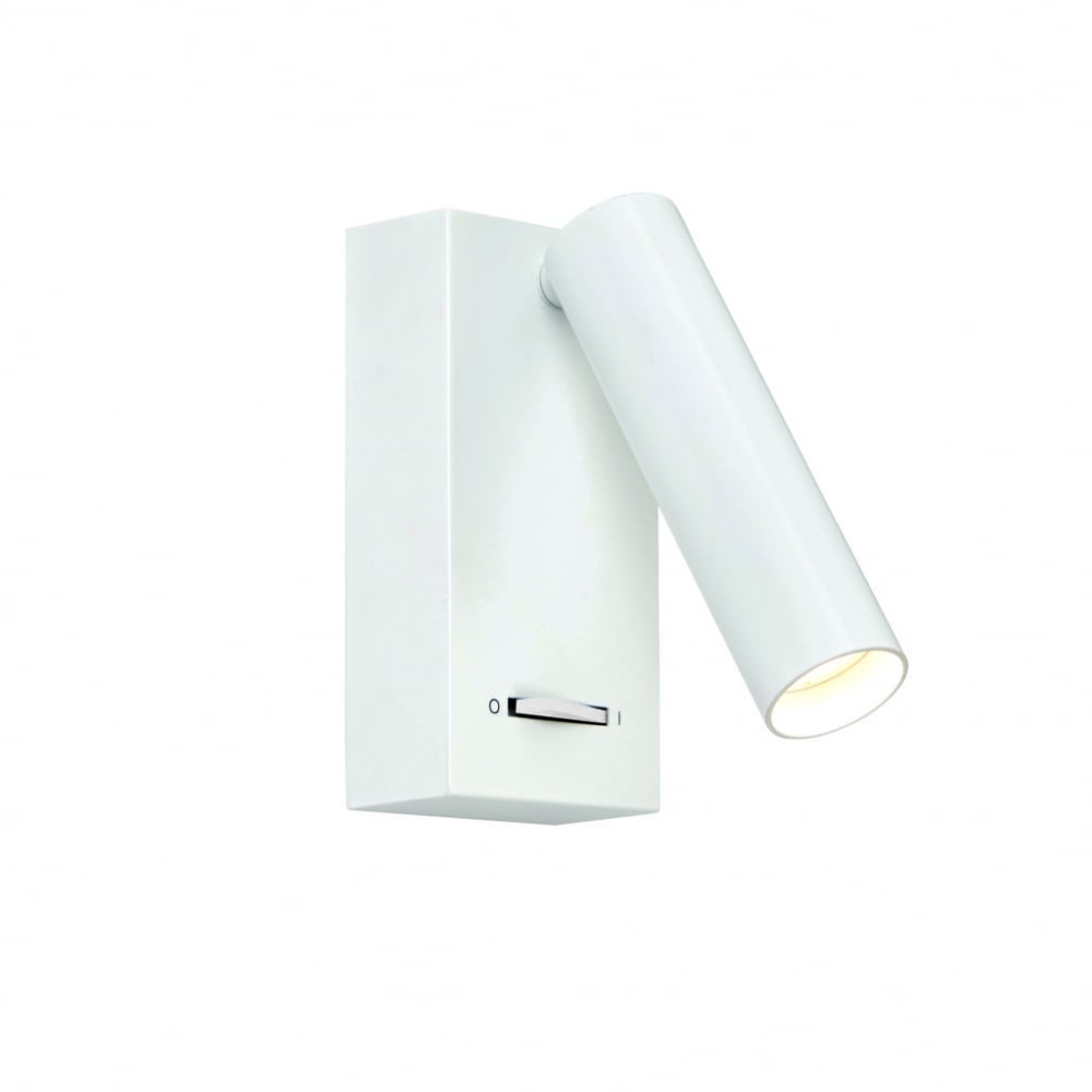 Endon 73958 Staten LED Wall Light Matt White (SD)