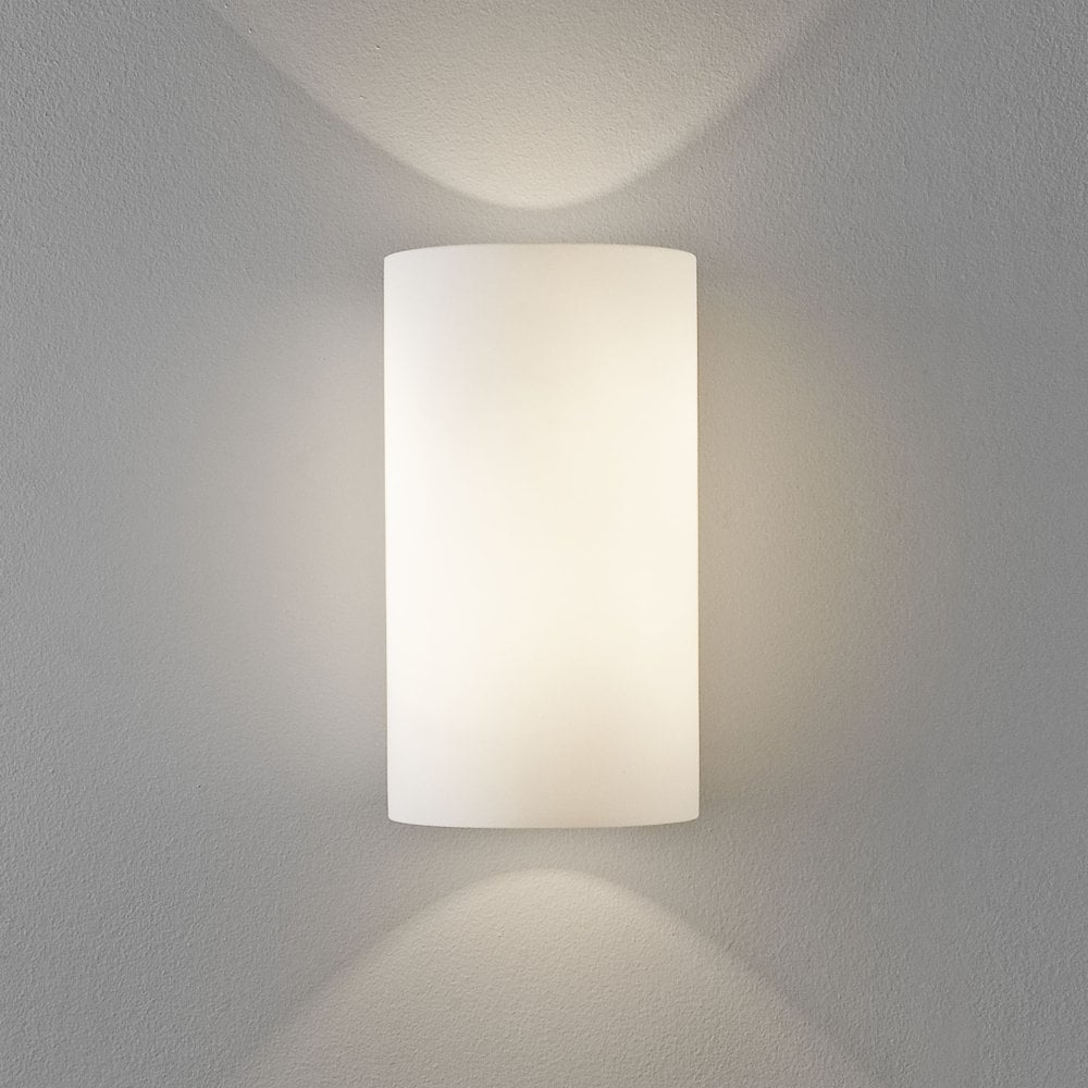 Astro 1186002 Cyl 260 Wall Light White Glass (S)