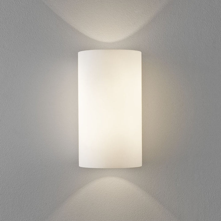 Astro 1186002 Cyl 260 Wall Light White Glass (S)