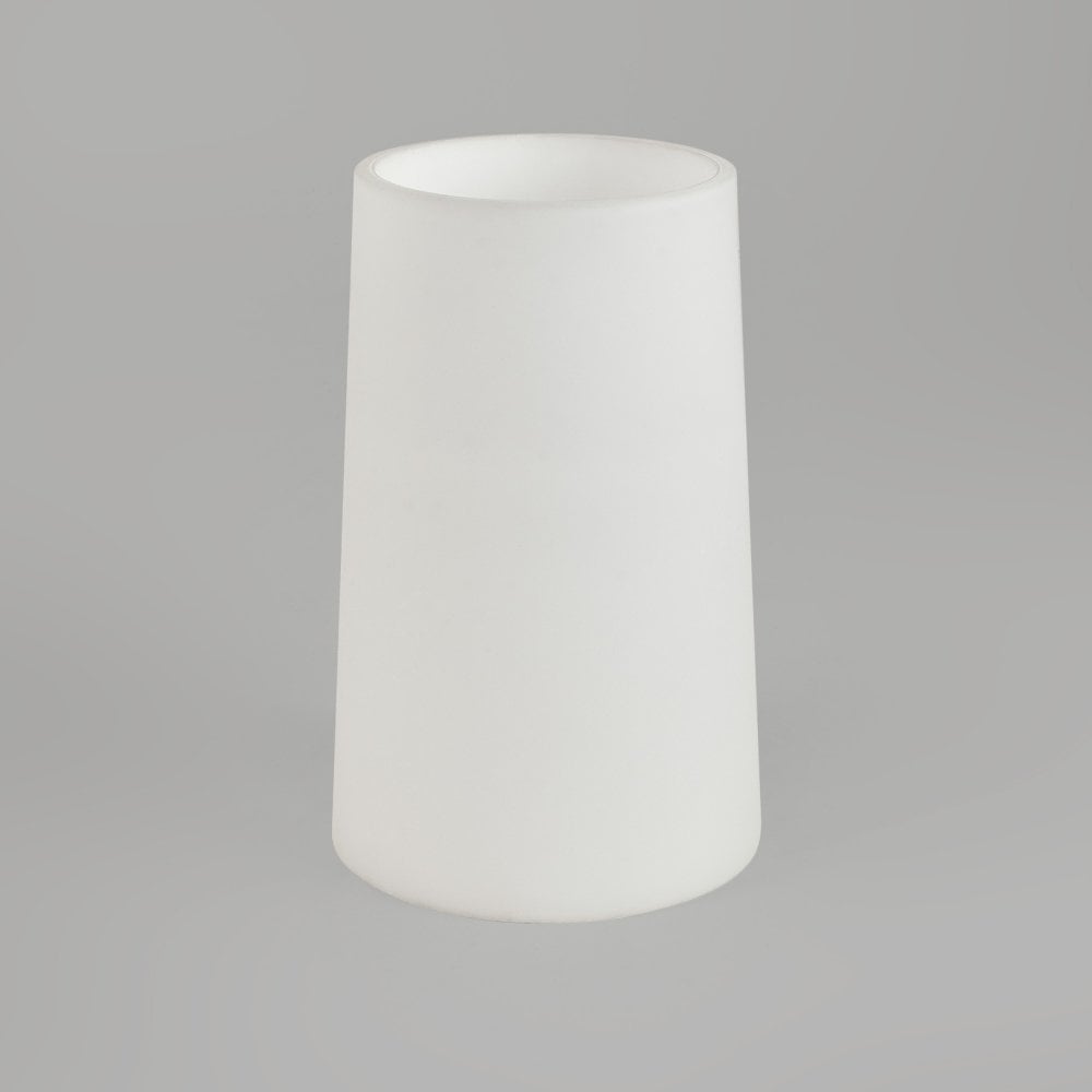 Astro 5019001 Cone 195 White Glass Shade (S)