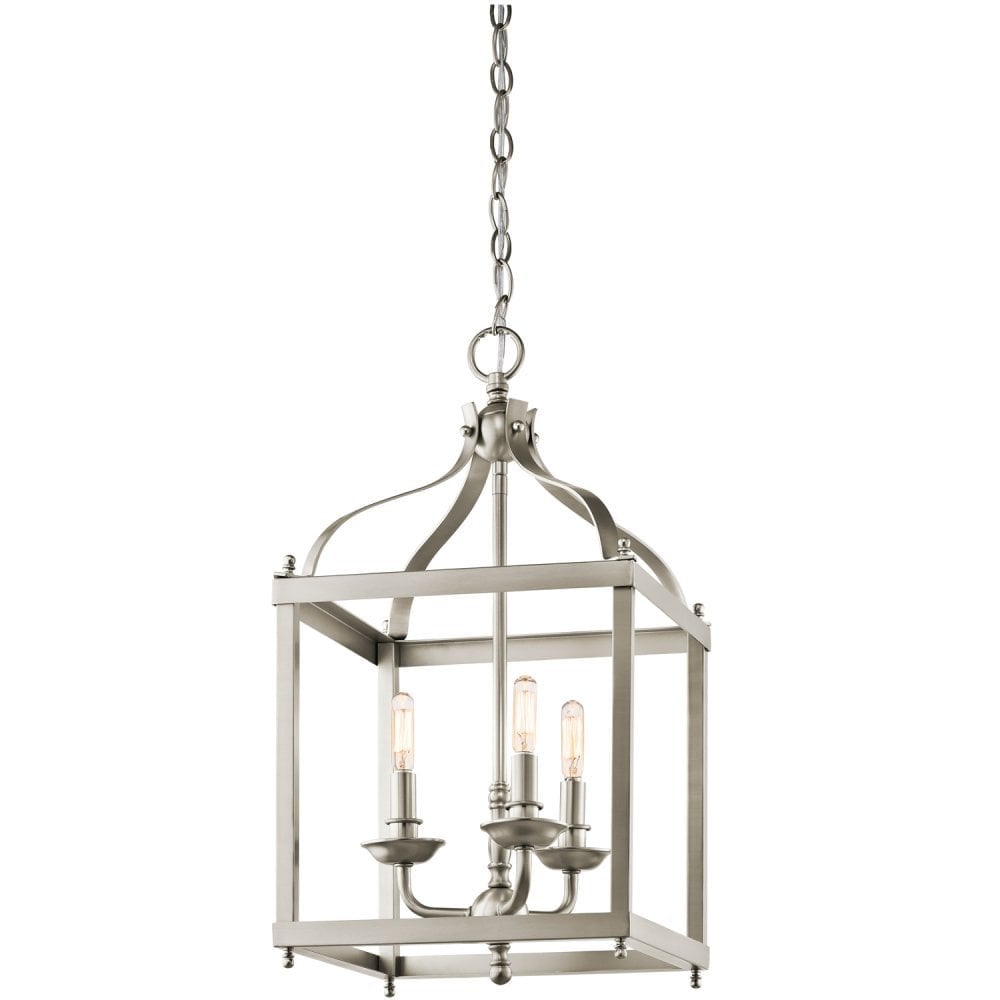 Kichler KL/LARKIN/P/M NI Larkin Medium Pendant Brushed Nickel (S)