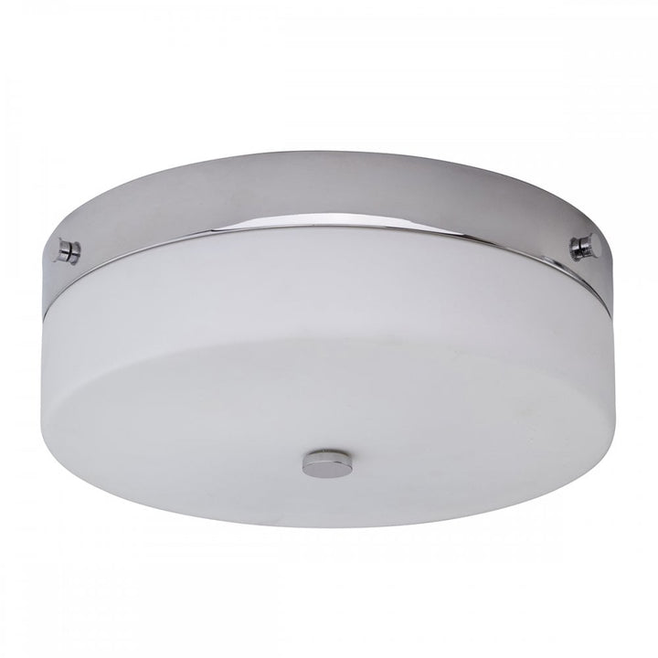 Elstead TAMAR/F/L PC Tamar 1 Light Large Flush Light Polished Chrome (S)