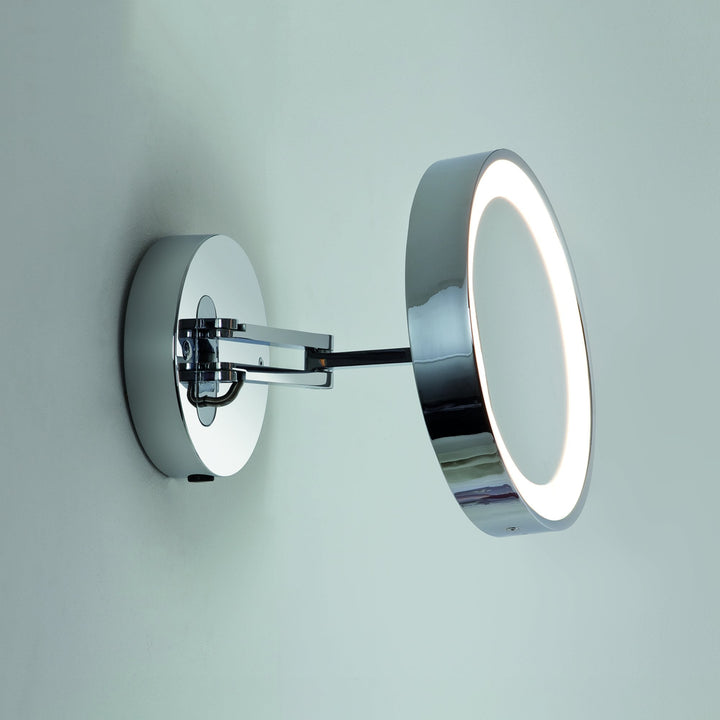 Astro 1137003 Catena LED Bathroom Magnifying Mirror Polished Chrome (S)