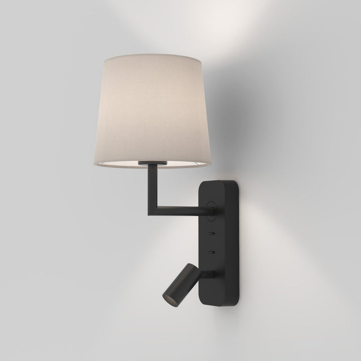 Astro 1406002 Side by Side Wall Light Matt Black (P)