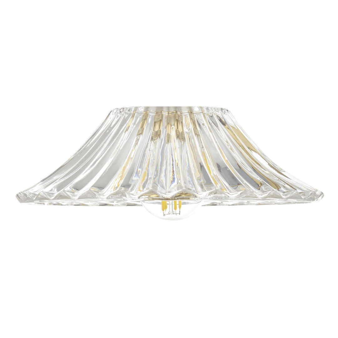 Dar Wisebuys Dar ACC864 Accessory Clear Flared Glass Shade Only (S)