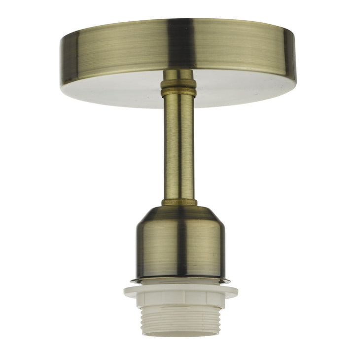 Dar Wisebuys Dar SF0175 Accessory 1 Light Semi Flush Suspension Antique brass (S)
