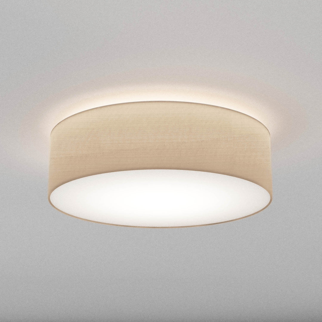 Astro 1421008 Cambria 580 3 Light Ceiling Light Putty Fabric (S)