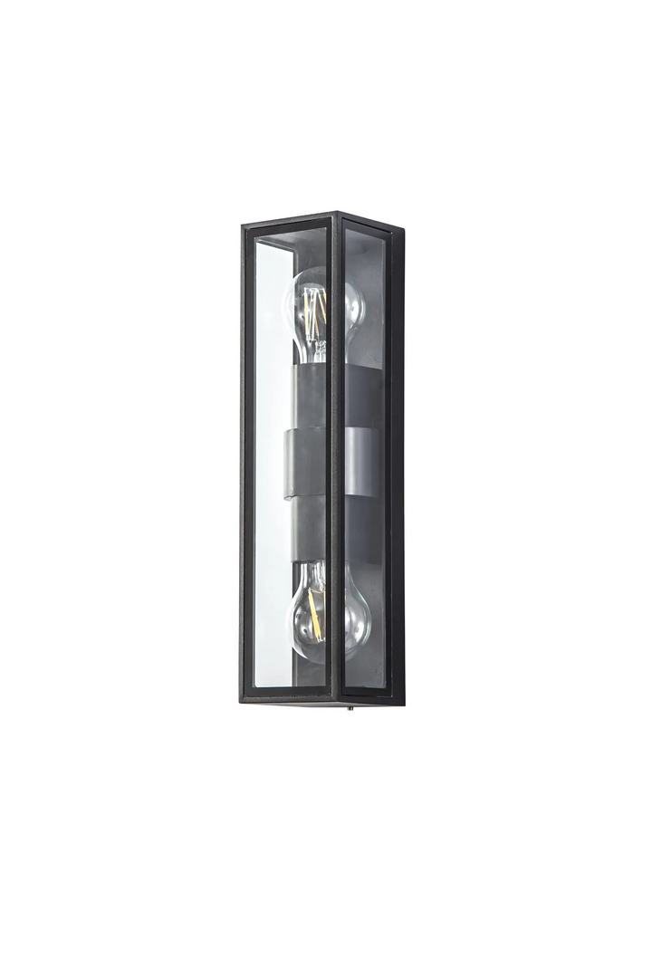 Nelson Lighting NL85729 Habana 2 Light Outdoor Wall Light Anthracite