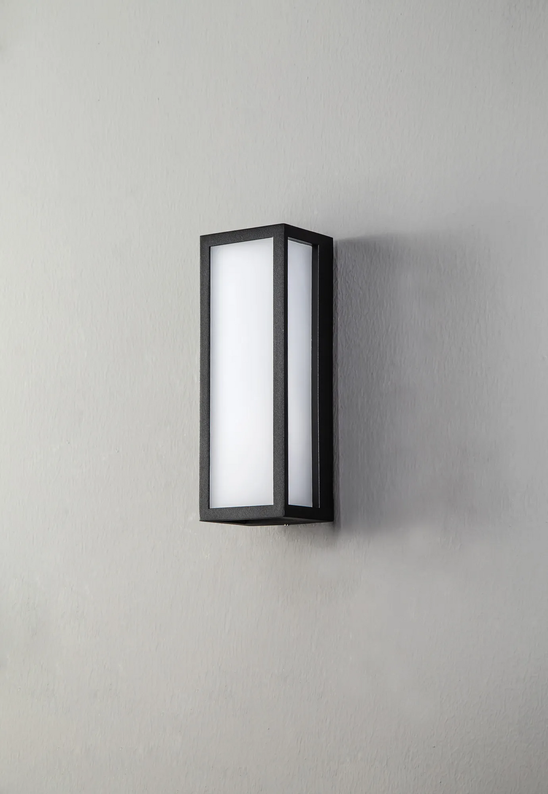 Nelson Lighting NL85749 Habana 1 LED Outdoor Wall Light Anthracite Frosted White