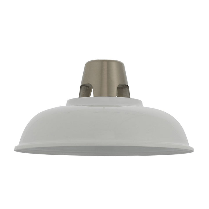 Endon 79491 Henley 1 Light Pendant Easyfit White (SD)