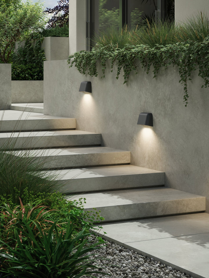 Astro 1317031 Mast Outdoor Twin Wall Light Charcoal Concrete