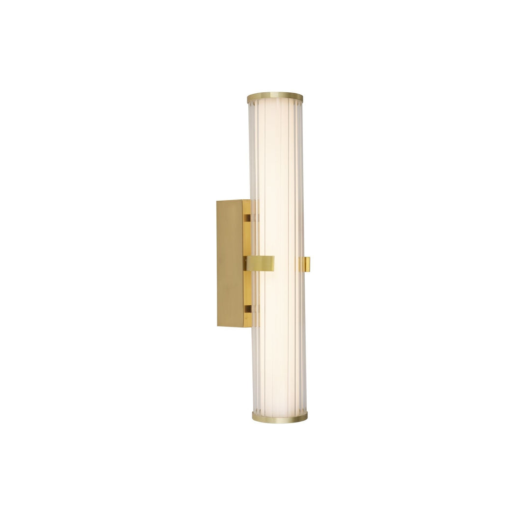 Searchlight 63125-1GO Clamp LED Gold Wall Light (S)