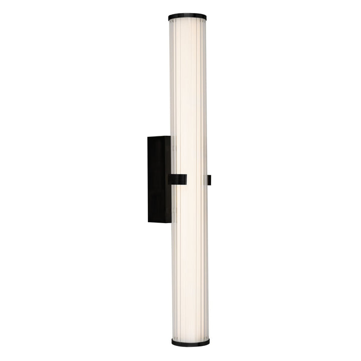Searchlight 63126-1BK Clamp LED Black Wall Light