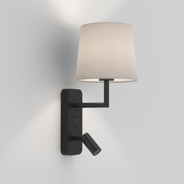 Astro 1406002 Side by Side Wall Light Matt Black (P)