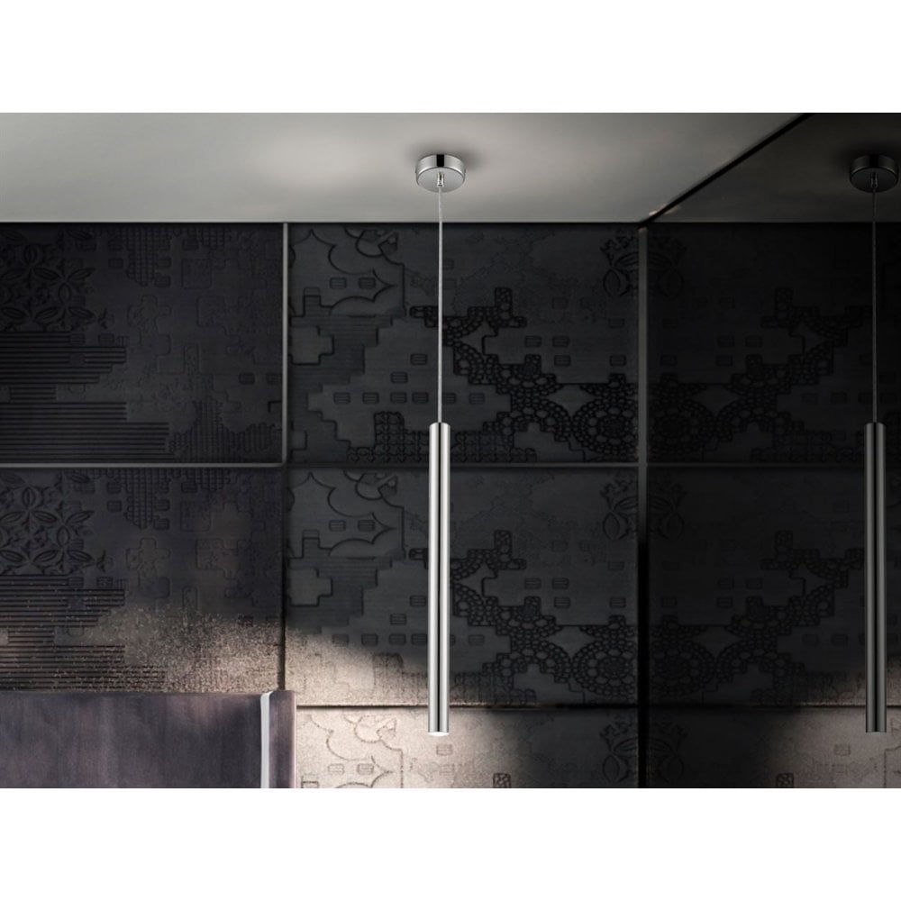 Schuller 373084 Varas LED Pendant Light Polished Chrome (S)