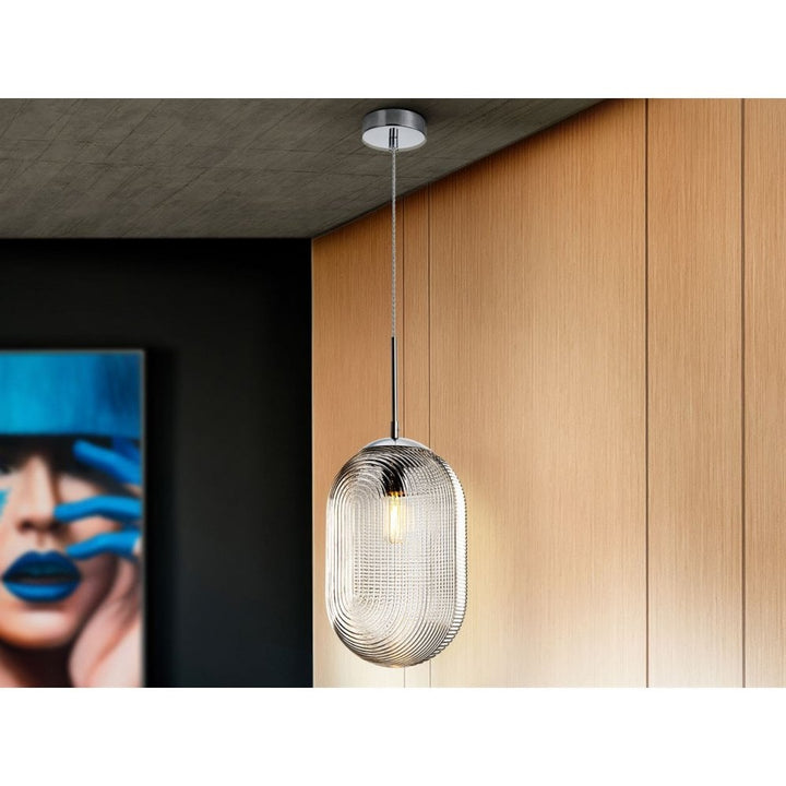Schuller 735840 Tensai 1 Light Pendant Light Glass (S)