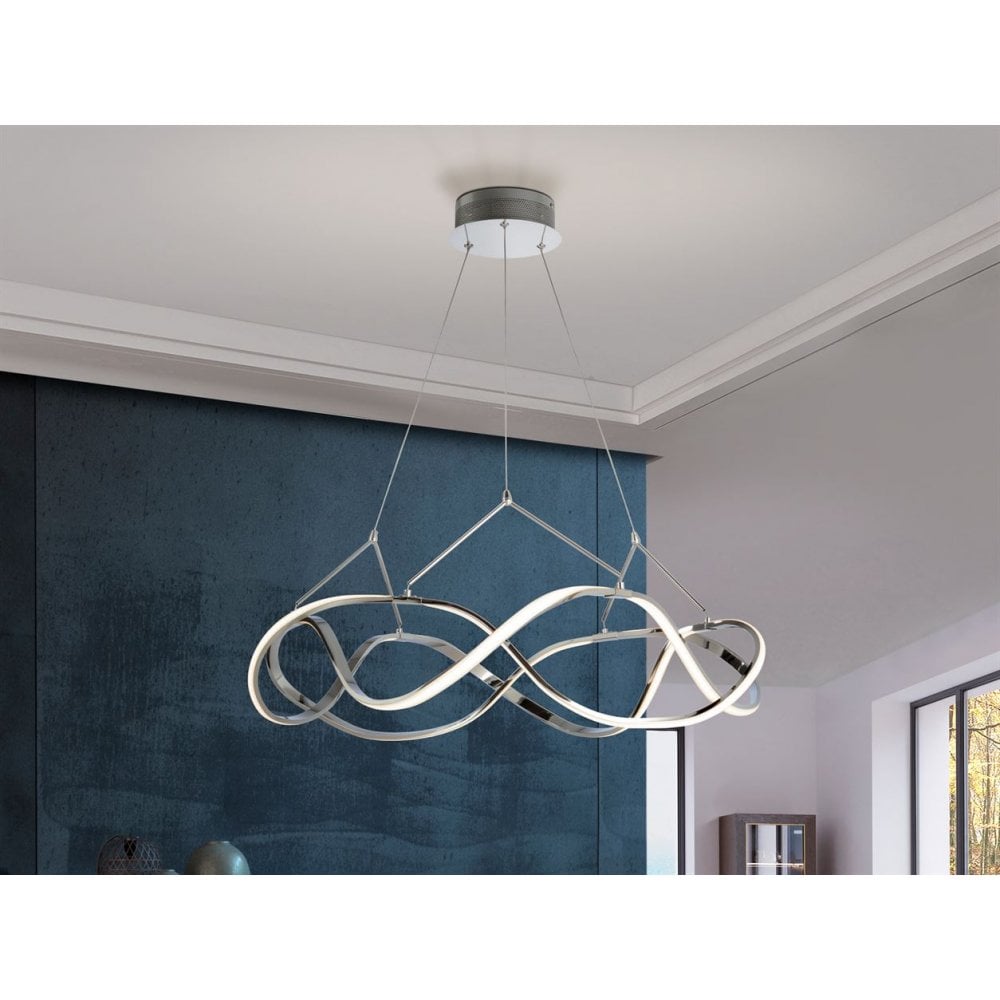 Schuller 763950 Molly LED Pendant Light Chrome (S)