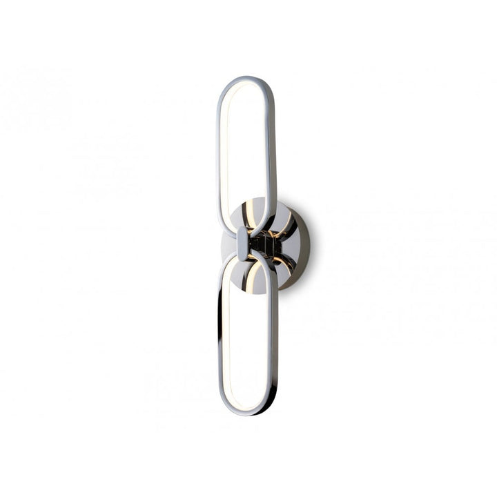 Schuller 787024 Colette LED 2 Light Wall Light Chrome (S)