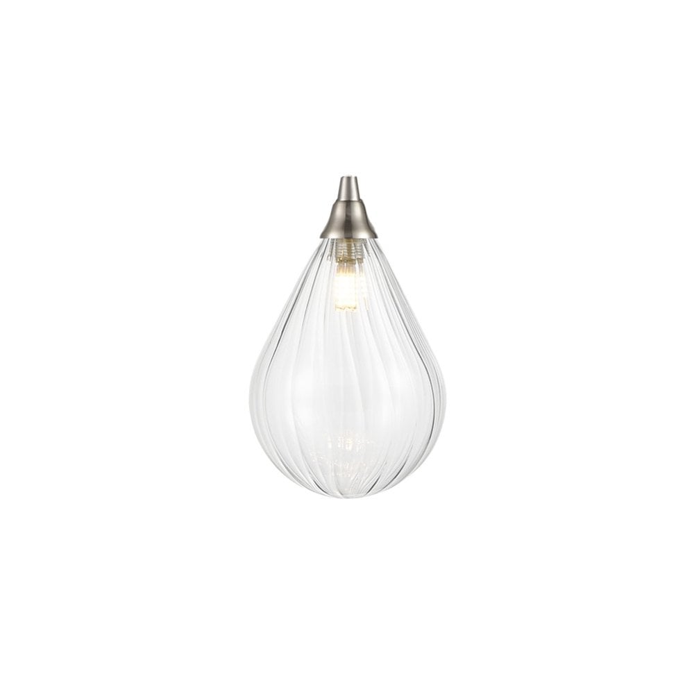 Franklite SH354 Clear Perry Glass Small Shade (S)