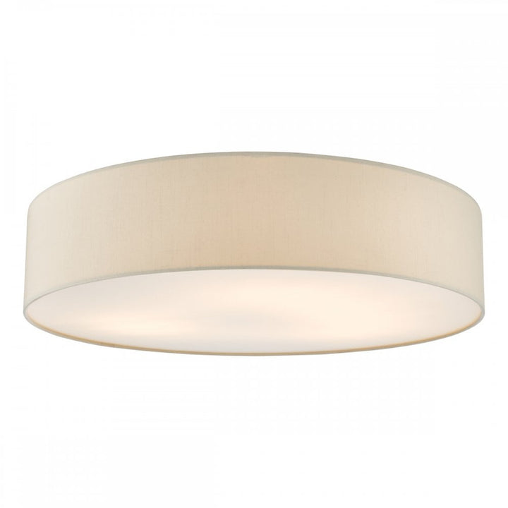 Dar CIE4801 Cierro 6 Light Flush Taupe With Diffuser 80cm (S)