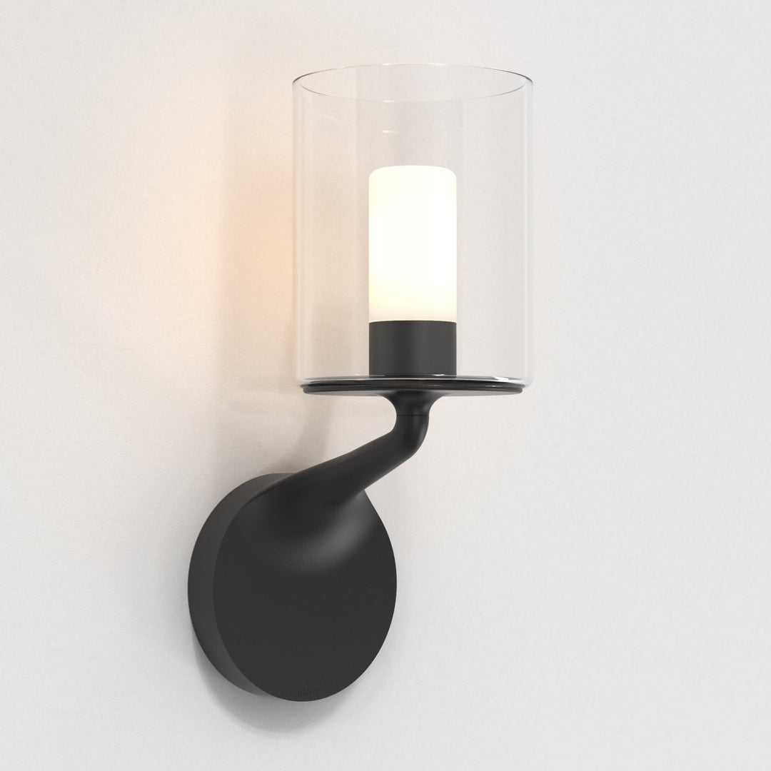Astro 1453003 Elena Bathroom Wall Light Matt Black (S)