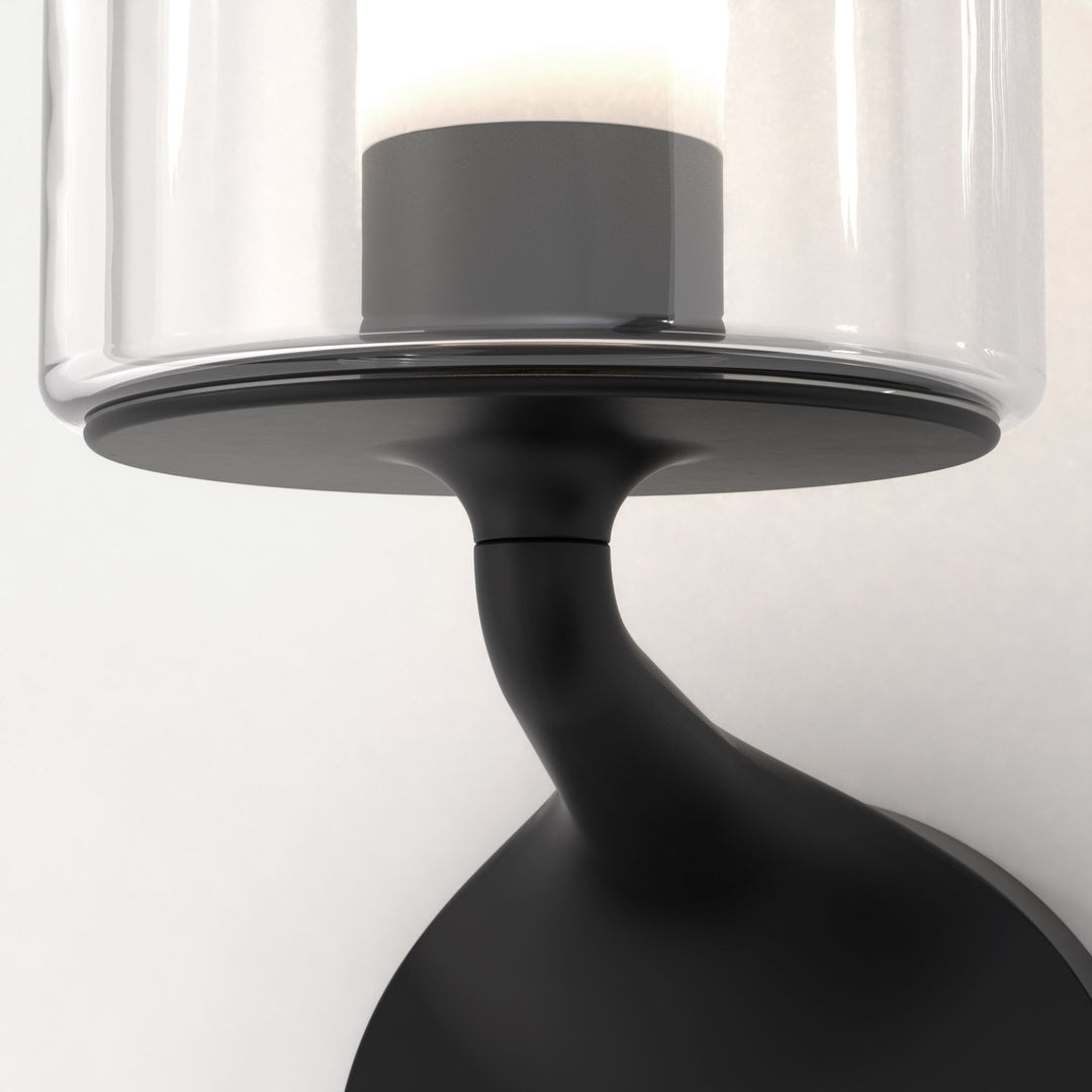 Astro 1453003 Elena Bathroom Wall Light Matt Black (S)