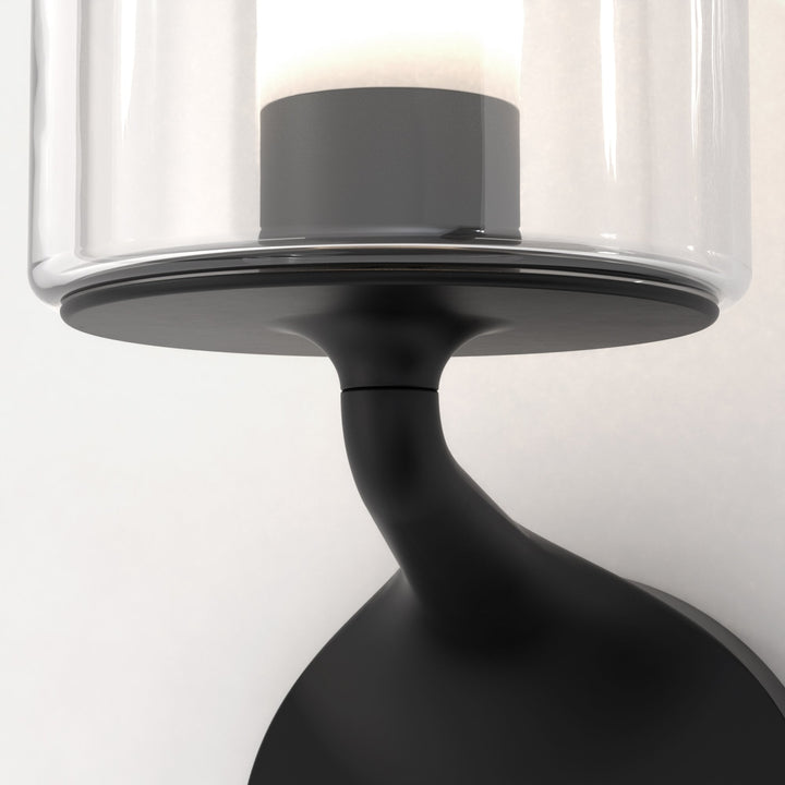 Astro 1453003 Elena Bathroom Wall Light Matt Black (S)