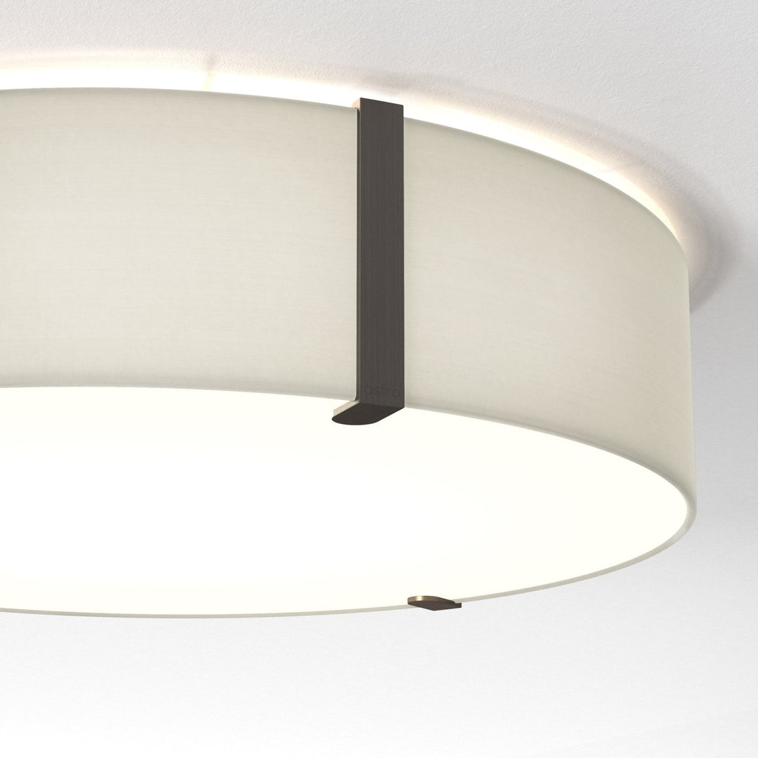 Astro 1463004 Salina 550 Ceiling Light Putty Fabric (S)