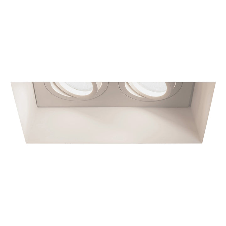 Astro 1253006 Blanco Twin Adjustable Downlight/Recessed Spot Light Plaster (S)
