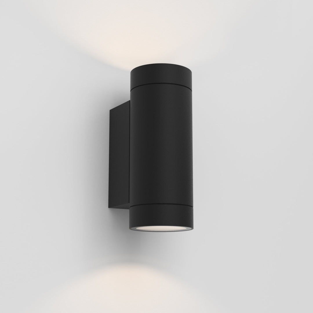 Astro 1372014 Astro Dartmouth Twin GU10 IP54 Outdoor Wall Light — Textured Black (S)