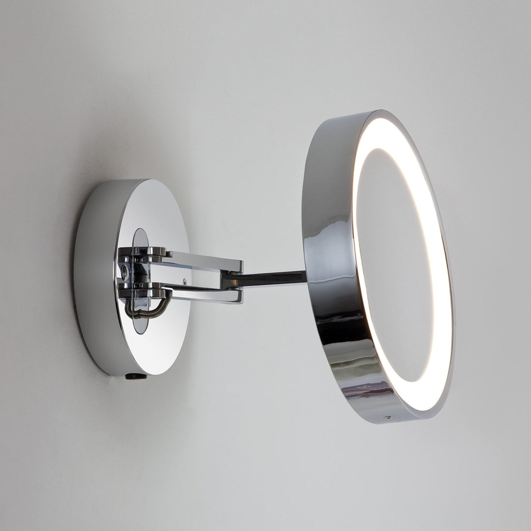 Astro 1137003 Catena LED Bathroom Magnifying Mirror Polished Chrome (S)