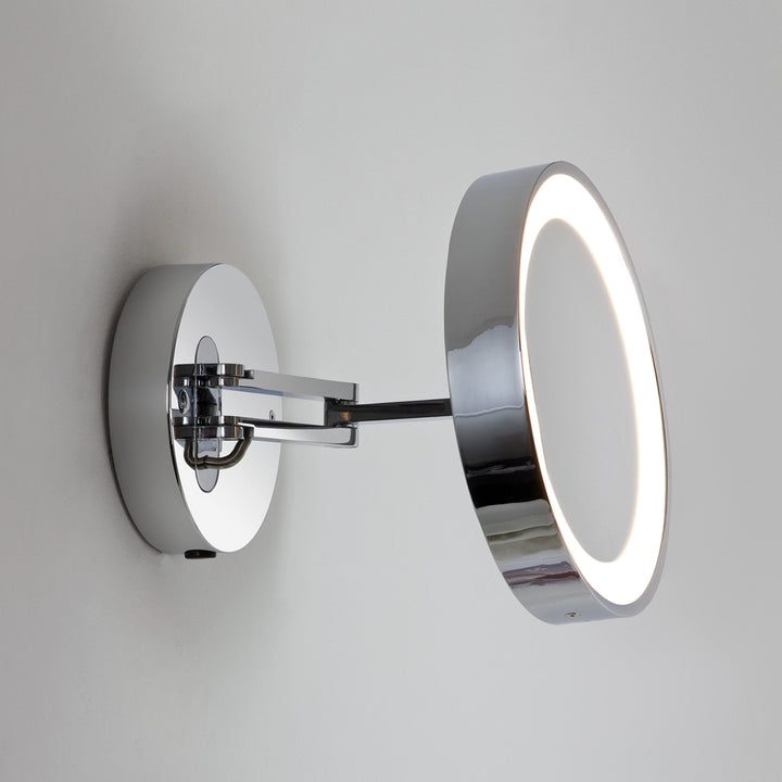 Astro 1137003 Catena LED Bathroom Magnifying Mirror Polished Chrome (S)
