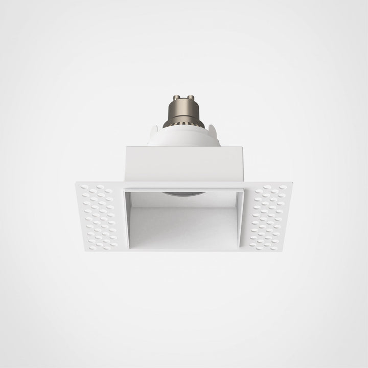 Astro 1248018 Trimless Square Fixed Downlight/Recessed Spot Light Matt White (S)