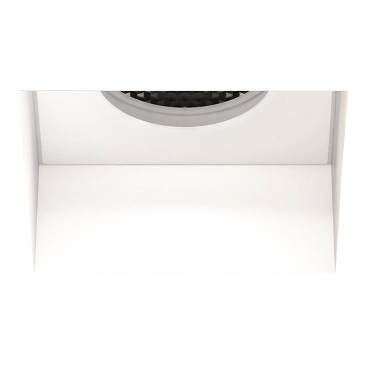 Astro 1248018 Trimless Square Fixed Downlight/Recessed Spot Light Matt White (S)