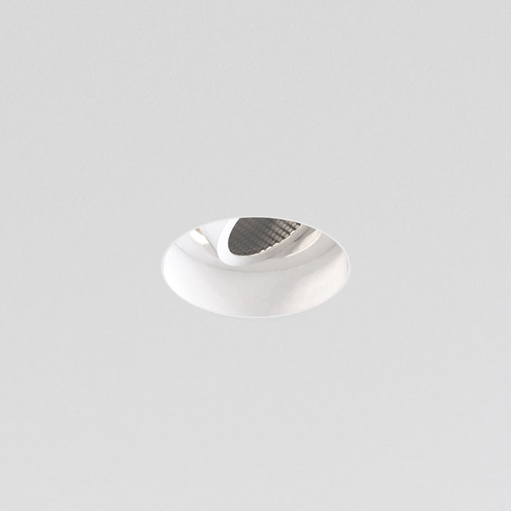 Astro 1248024 Astro Trimless Round Adjustable Indoor Downlight — Matt White (S)