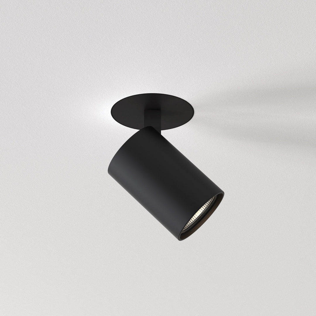 Astro 1286096 Ascoli Flush Fire-Rated Spotlight Matt Black (S)