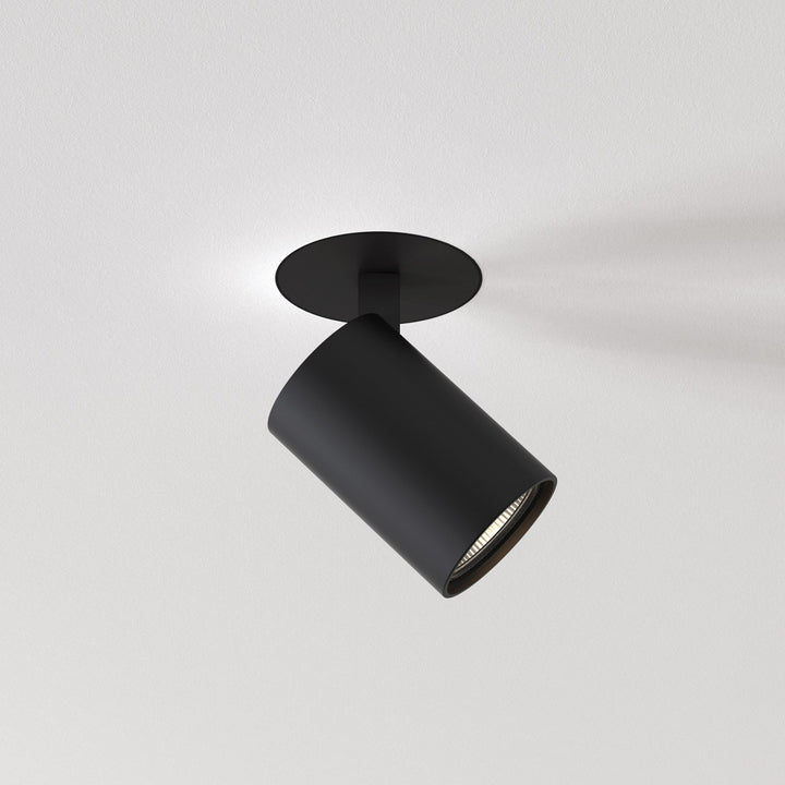 Astro 1286096 Ascoli Flush Fire-Rated Spotlight Matt Black (S)