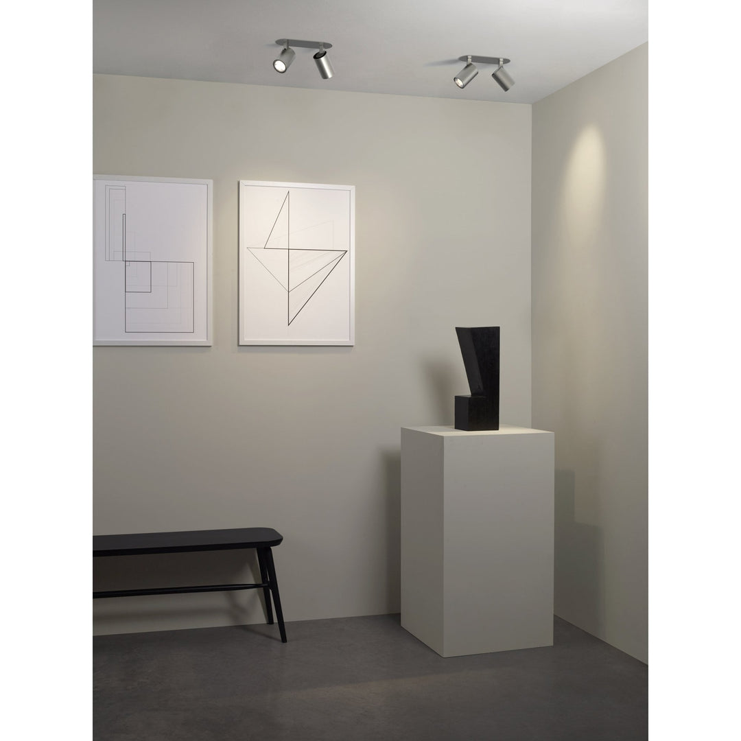 Astro 1286099 Ascoli Twin Recessed Spotlight Matt Nickel (S)