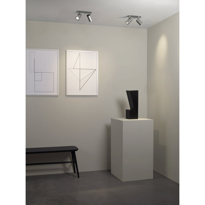 Astro 1286099 Ascoli Twin Recessed Spotlight Matt Nickel (S)