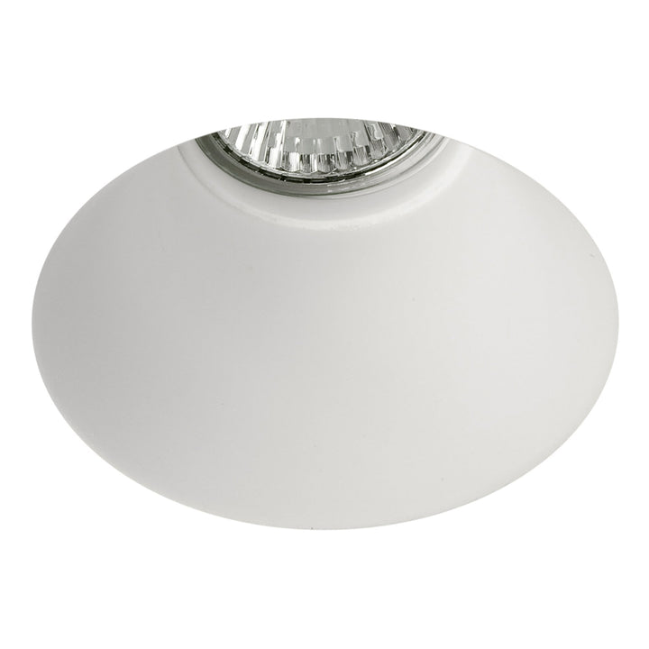 Astro 1253004 Blanco Round Fixed Downlight/Recessed Spot Light Plaster (S)