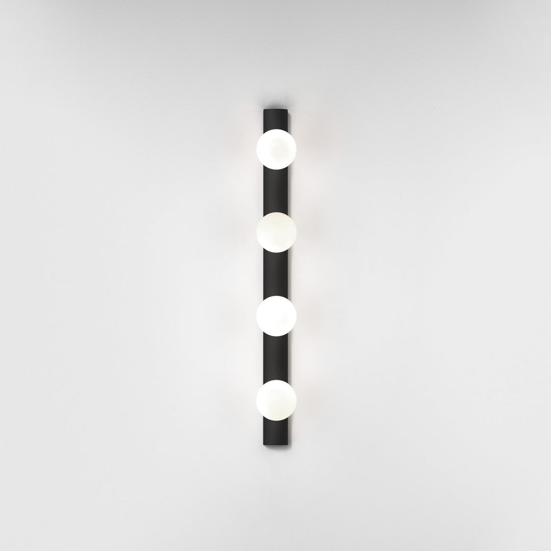 Astro 1087007 Cabaret 4 II Bathroom Wall Light Matt Black (S)