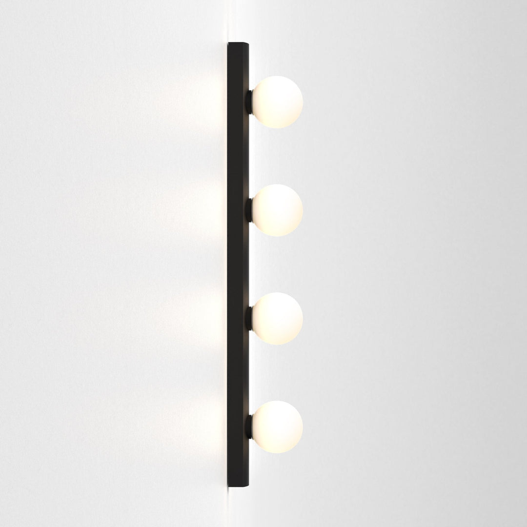 Astro 1087007 Cabaret 4 II Bathroom Wall Light Matt Black (S)