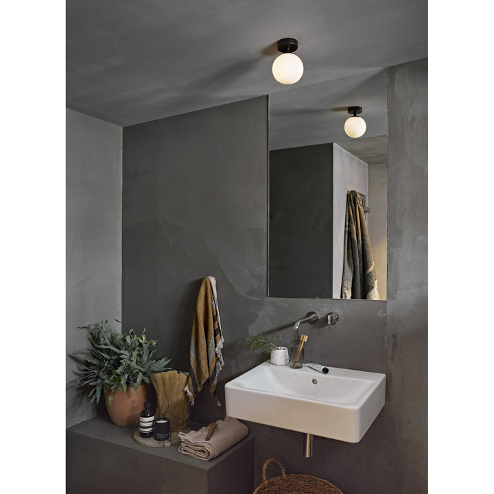 Astro 1038005 Denver Bathroom Ceiling Light Matt Black (S)