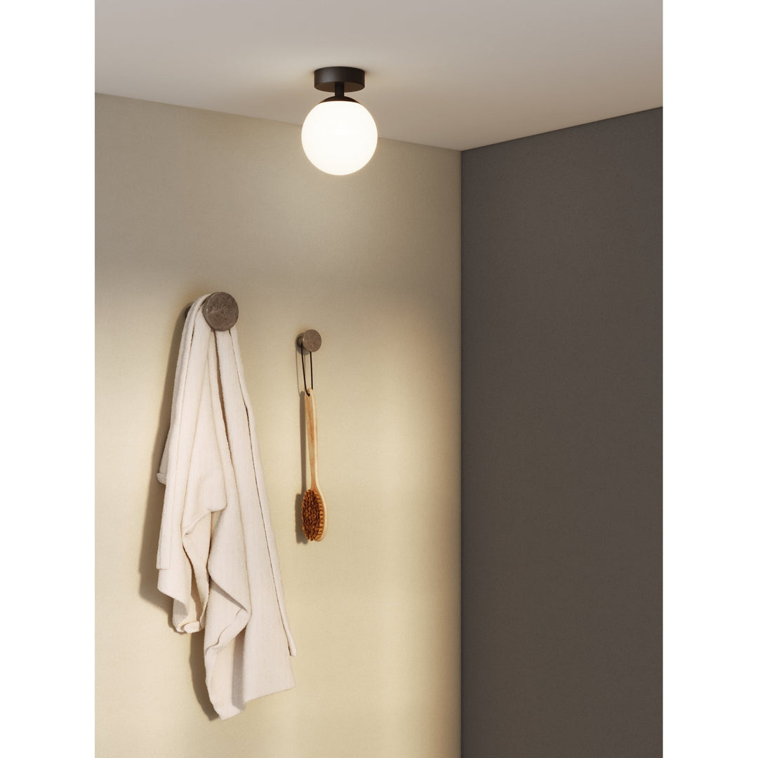 Astro 1038005 Denver Bathroom Ceiling Light Matt Black (S)