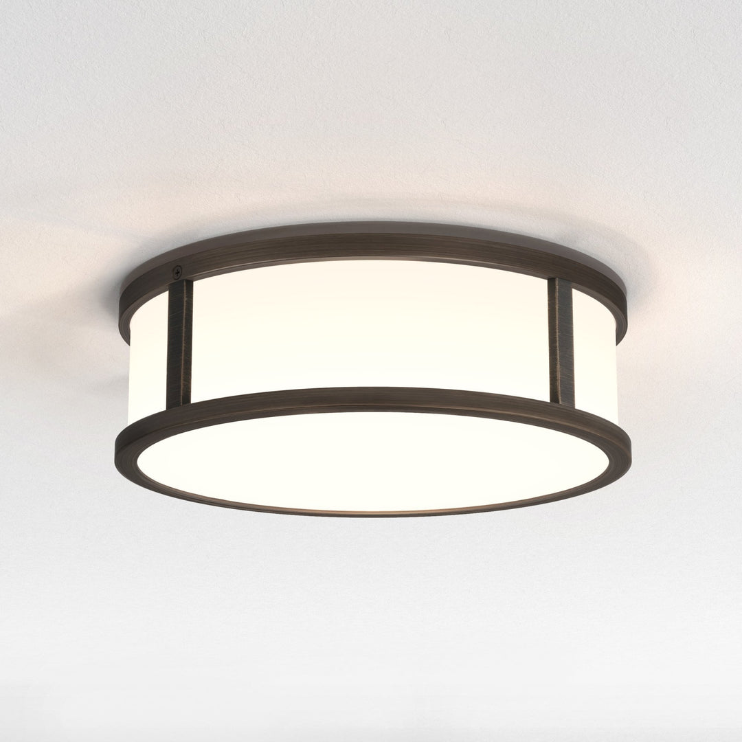 Astro 1121097 Mashiko Round 230 Bathroom Ceiling Light Bronze (S)