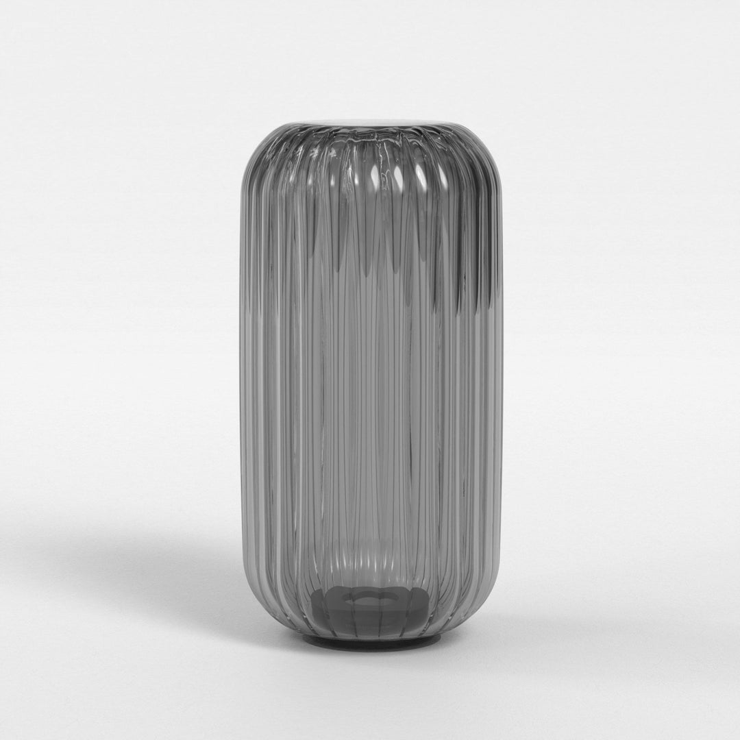 Astro 5036010 Tacoma Reed Ribbed Glass Shade Smoke (S)