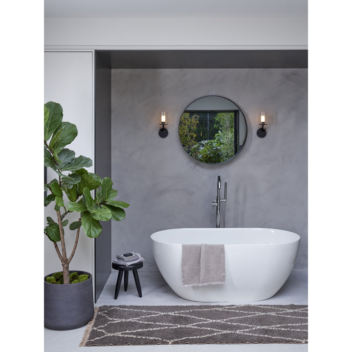 Astro 1453003 Elena Bathroom Wall Light Matt Black (S)