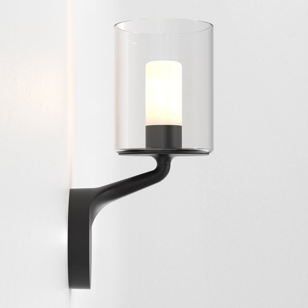 Astro 1453003 Elena Bathroom Wall Light Matt Black (S)